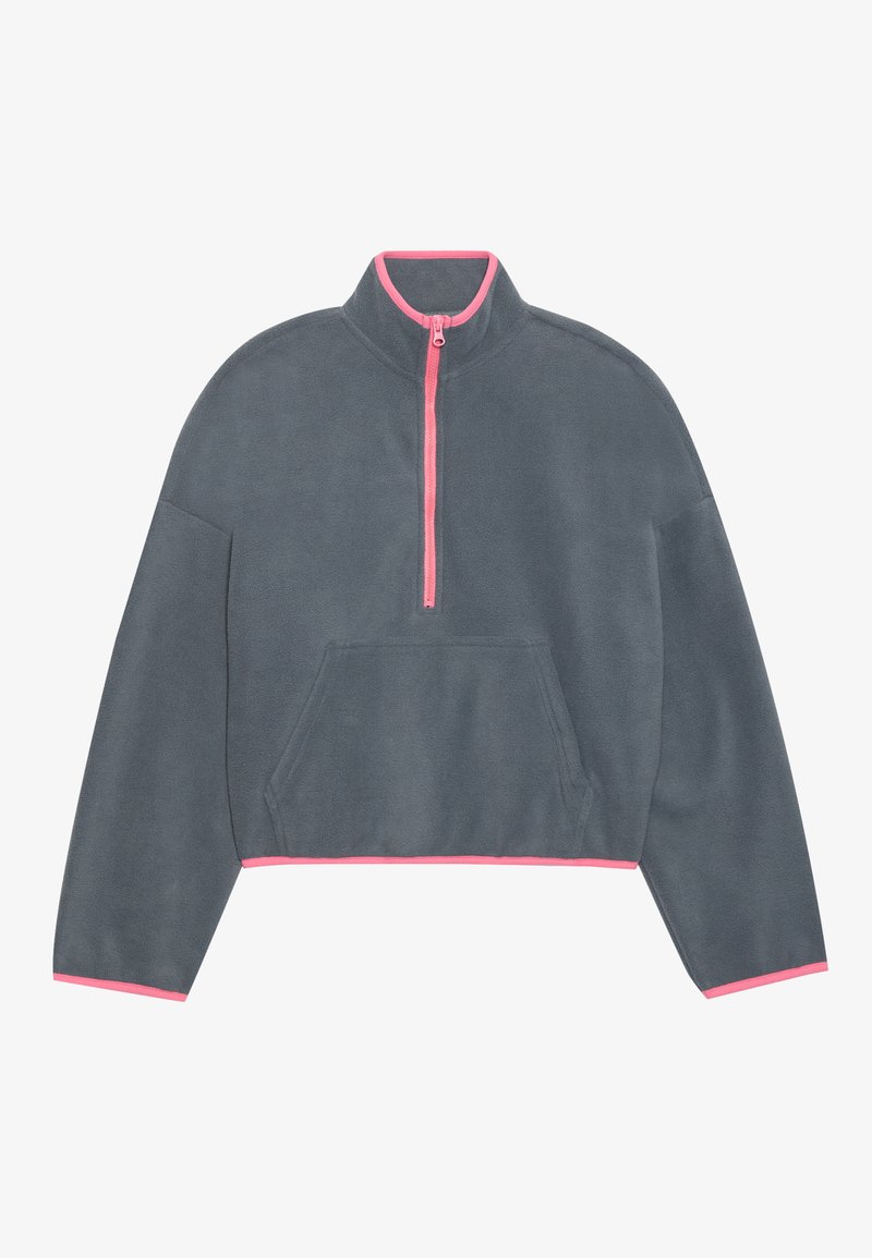 Even&Odd Fleece trui blauwgrijs