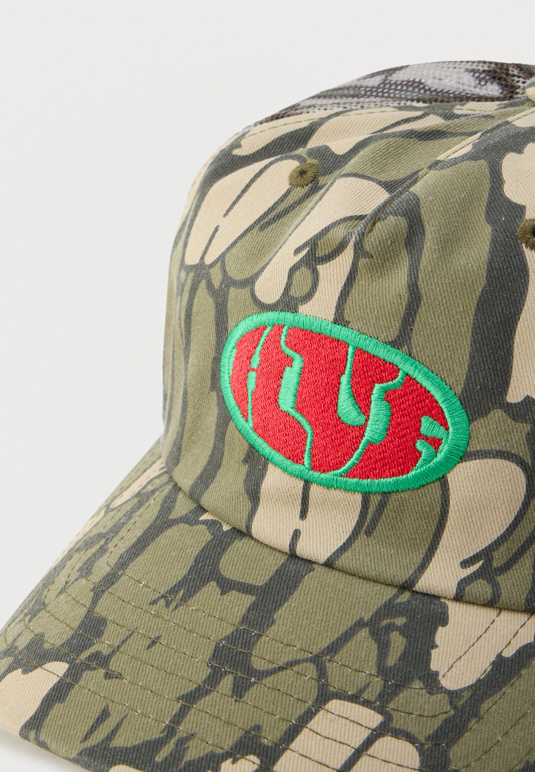 HUF WARPED TRUCKER UNISEX - Cap - green/mottled green - Zalando.ie