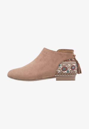 Anna Field, Boots à talons - cognac