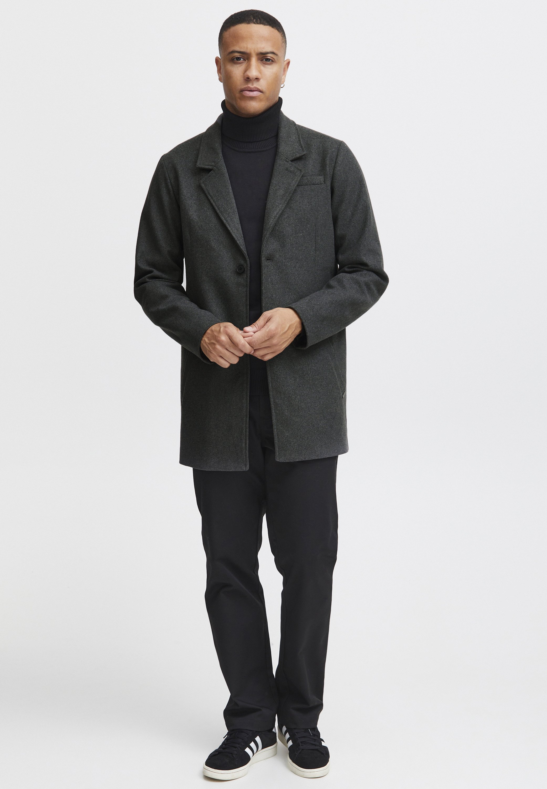 Blend BHWally - Short coat - charcoal mix/grey - Zalando.co.uk