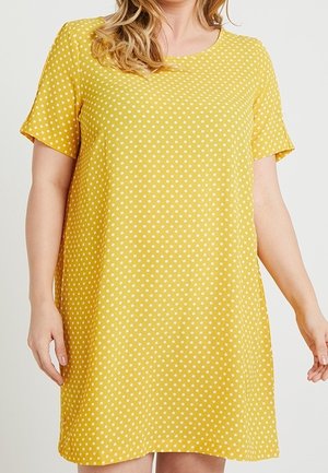 Freizeitkleid - yellow