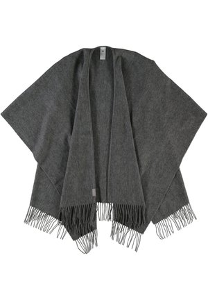 SIGNATURE PONCHO - Scarf - grey