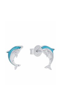 Prinzessin Lillifee PRINZESSIN LILLIFEE ZIRKONIA SYNTH DELPHIN - Orecchini - silberfarben