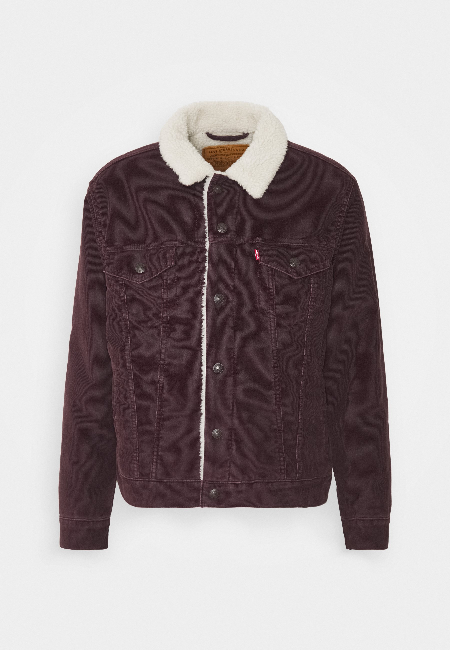 fable sherpa trucker/blue denim 