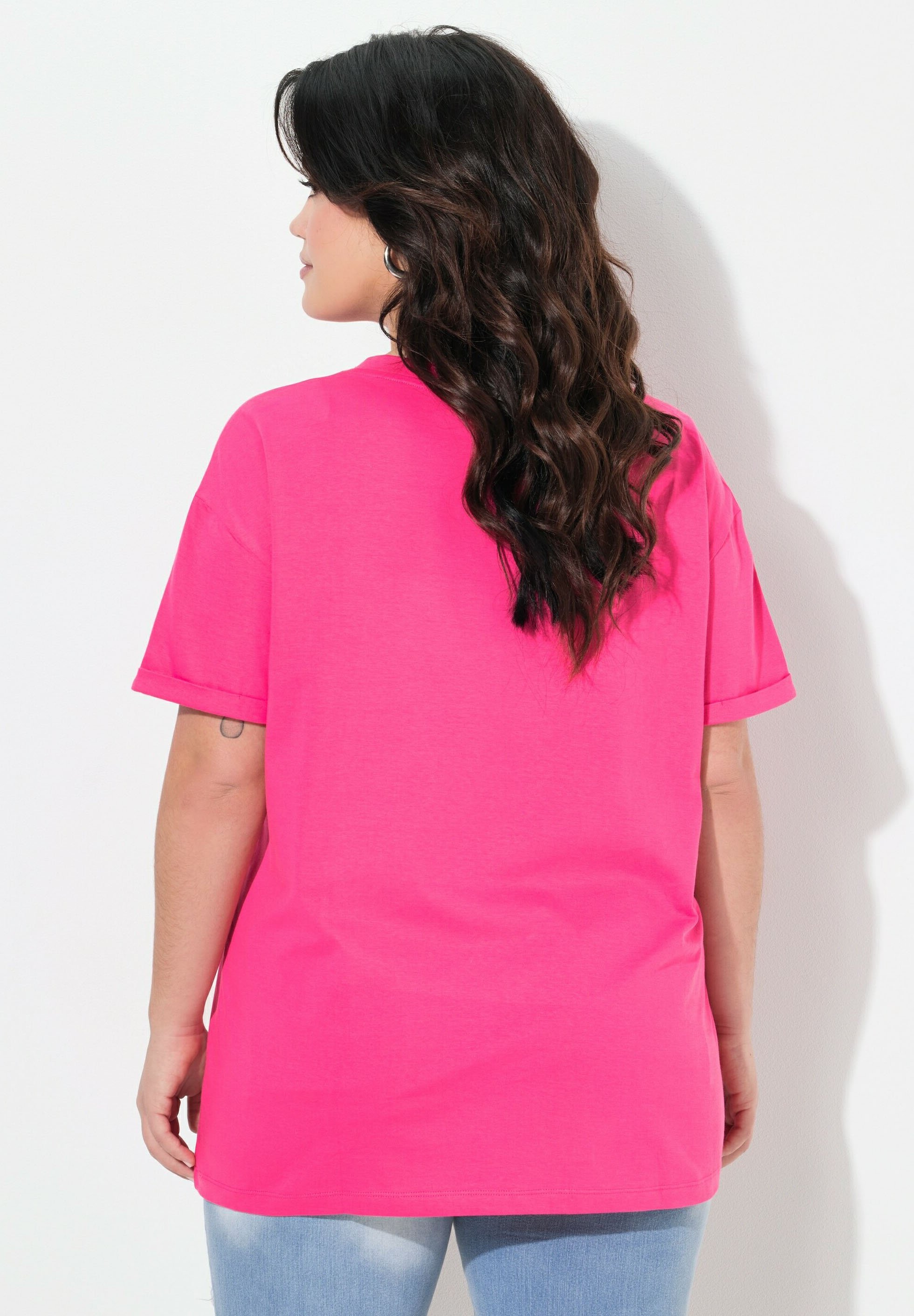 Angel of Style Print T-shirt - hibiscus pink/pink - Zalando
