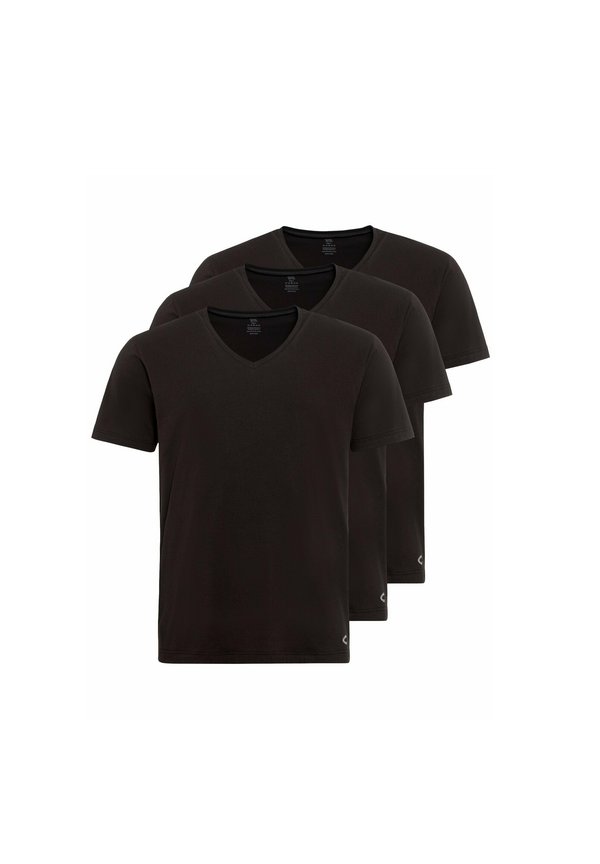 V-NECK IM 3-ER PACK - T-Shirt basic