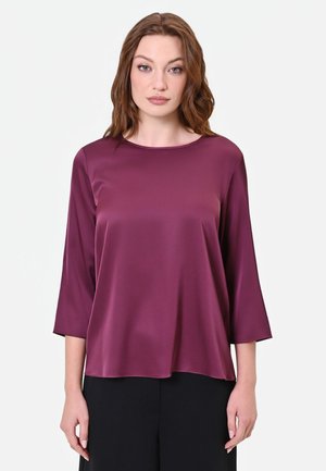 Rinascimento, BLUSA TINTA UNITA - Camicetta - bordeaux