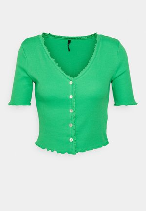 ONLY Petite ONLLAILA BUTTON - Μπλουζάκι με στάμπα - kelly green