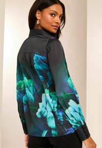 Lipsy REGULAR FIT - Blúzka so zapínaním na gombíky - blue