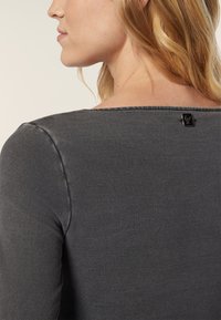 Freddy SCOLLO QUADRATO  - trikot na gymnastiku - medium grey denim black seams