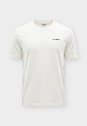 Salomon, CHEST LOGO REGULAR TEE - Βασικό μπλουζάκι - whisper white