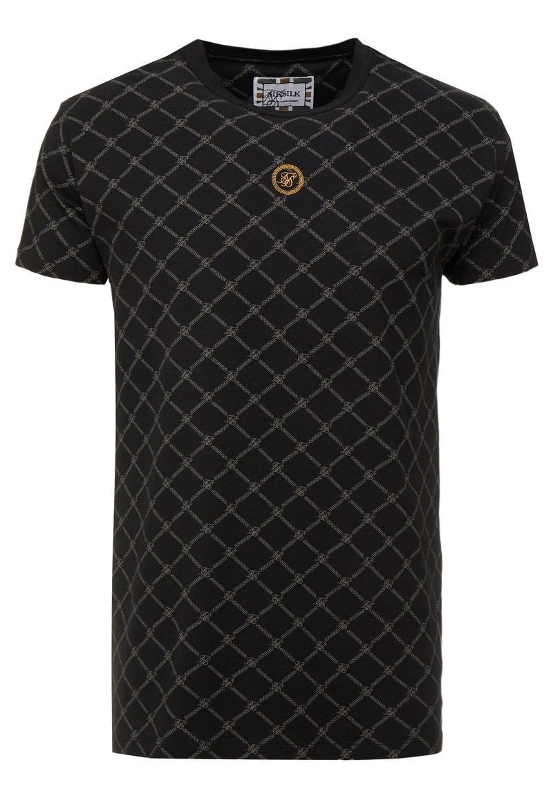 SIKSILK Camiseta estampada - black