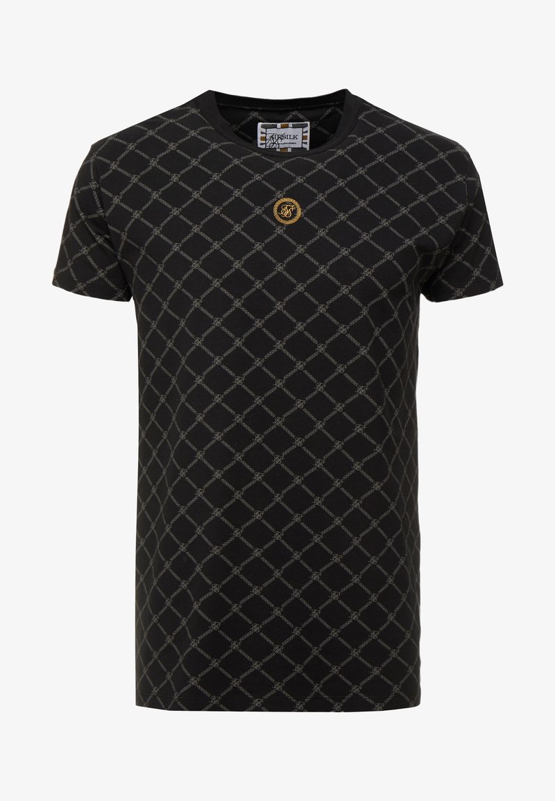 SIKSILK T-shirt imprimé - black