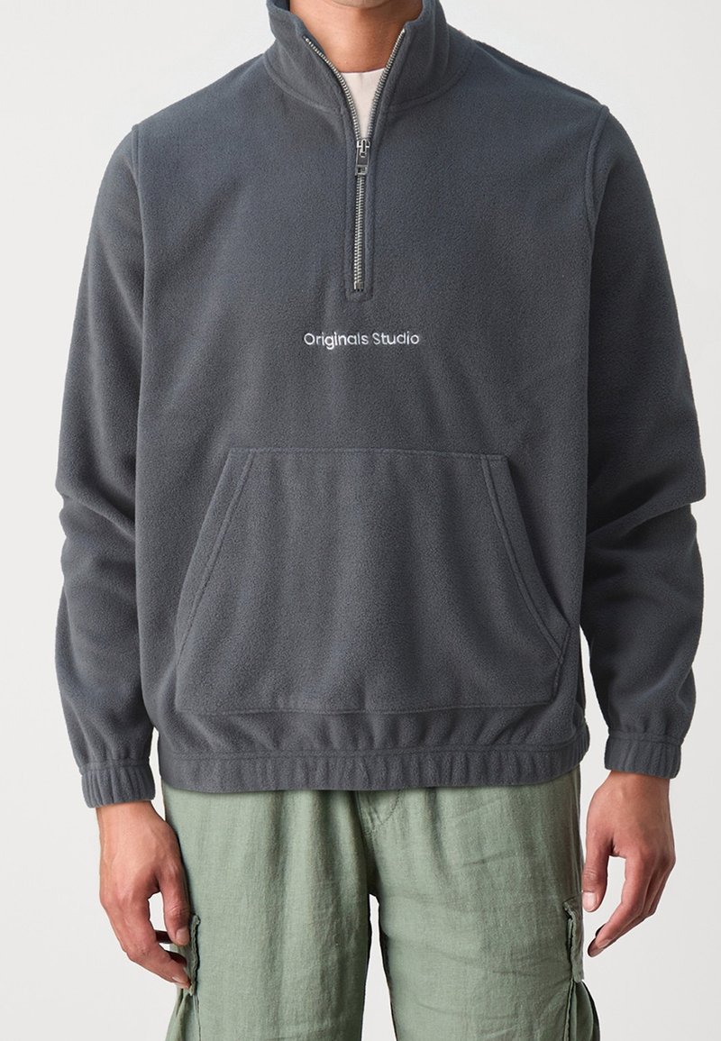 Jack & Jones Fleecepullover - dark grey