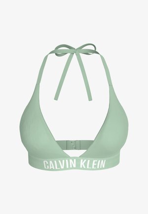 Calvin Klein Swimwear, HALTER TRIANGLE - INTENSE POWER SWIM - Bikini-Top - spray