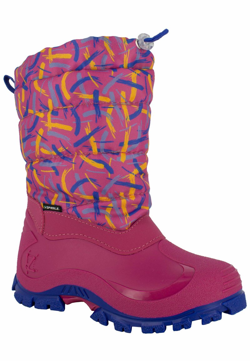 Kinder Booties | Spirale Gummistiefel fucsia/neonpink - RM60583 Kinder Booties | Spirale Gummistiefel fucsia/neonpink - RM60583