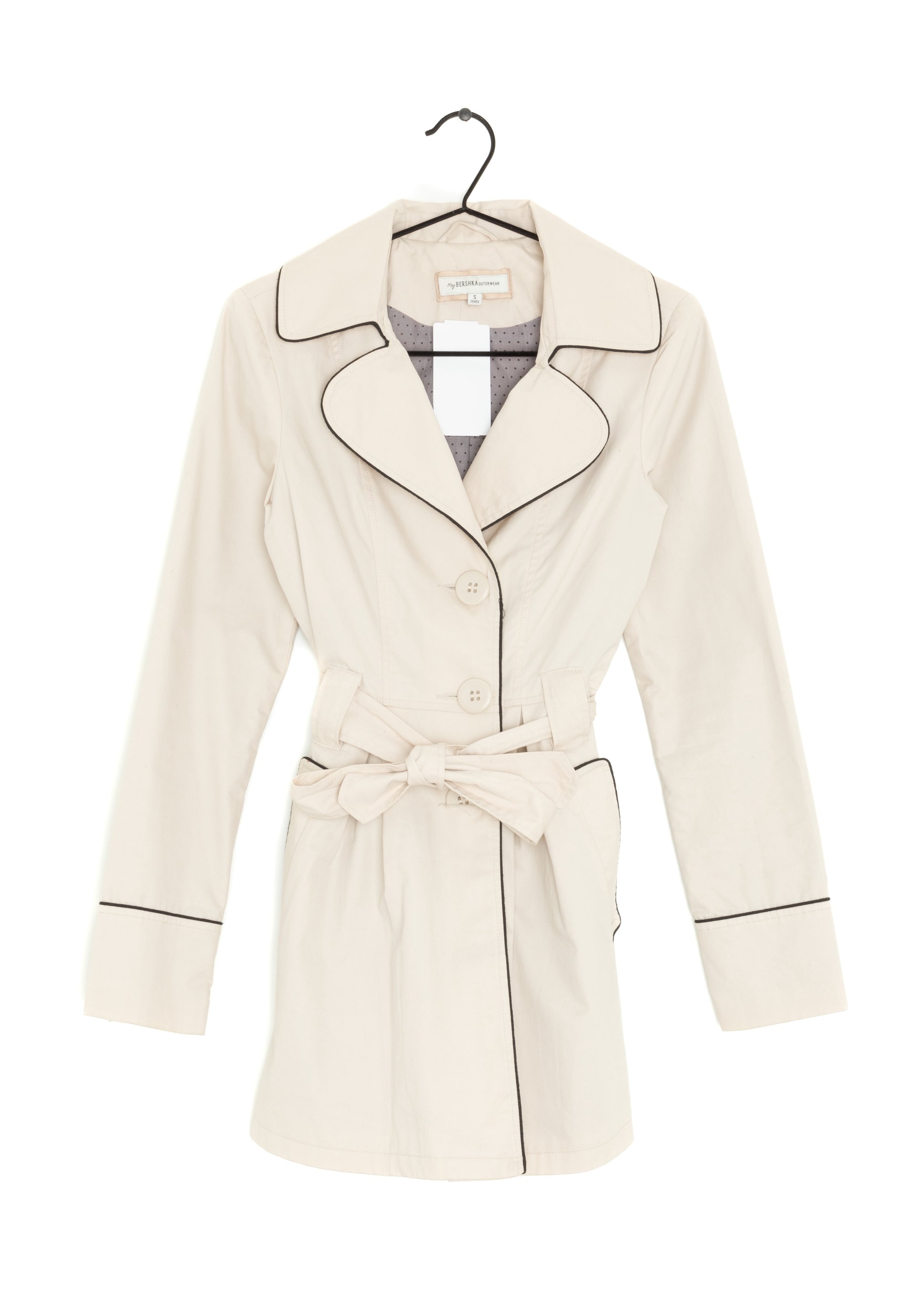 Bershka Klassischer Mantel beige (Pre-owned)