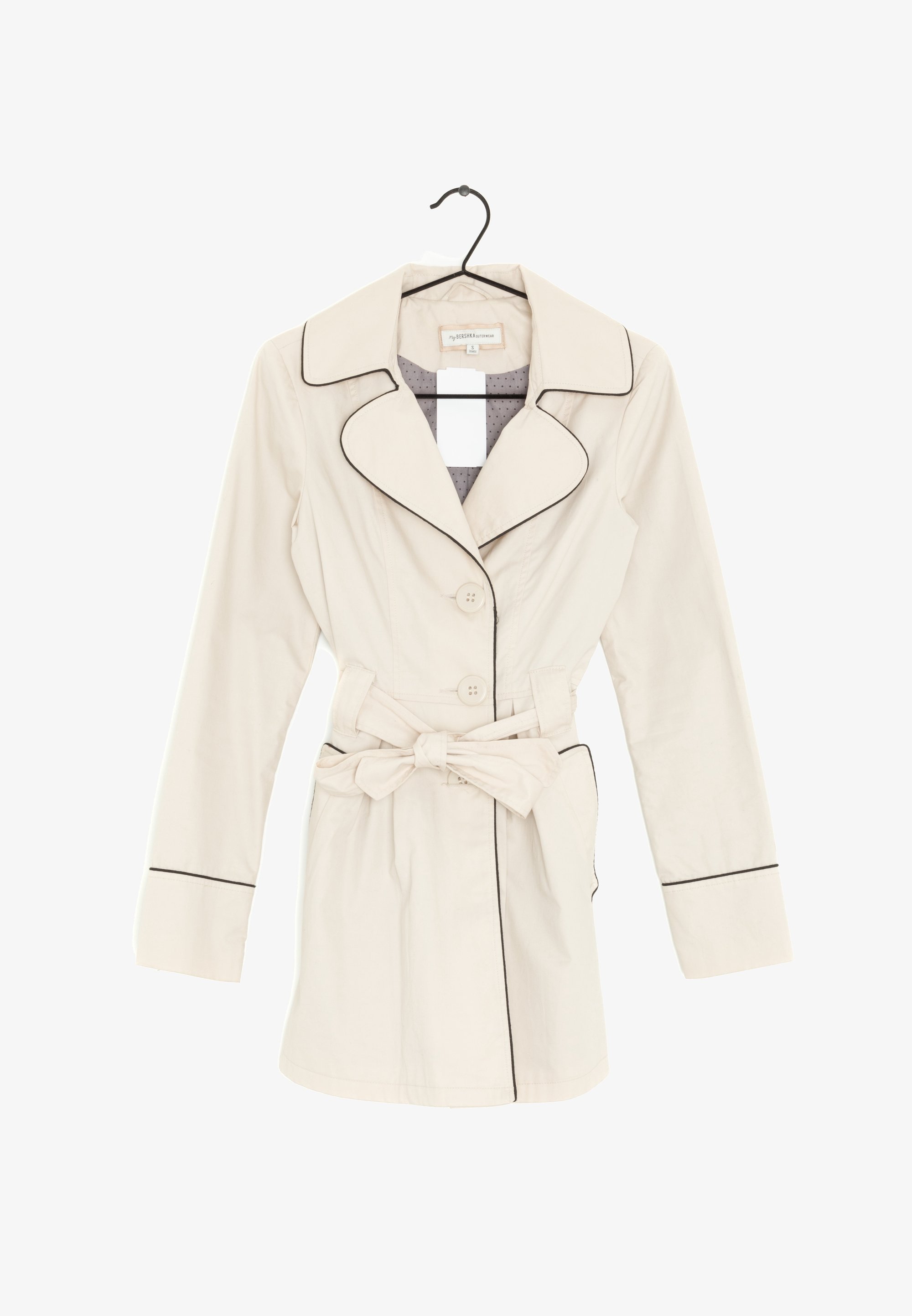 Bershka Klassischer Mantel beige (Pre-owned) - Main Image