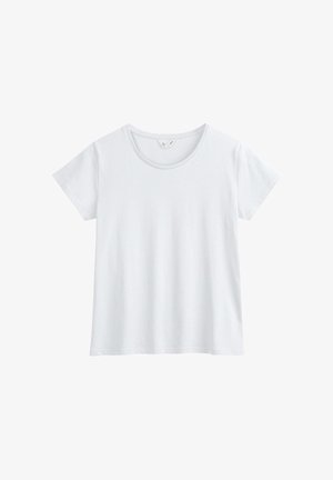 MELA, DAMEN T-SHIRT LANISHA - T-Shirt basic - weiß