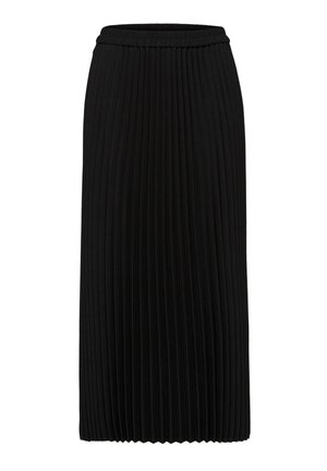 Selected, SLFALEXIS - Plisirana suknja - black