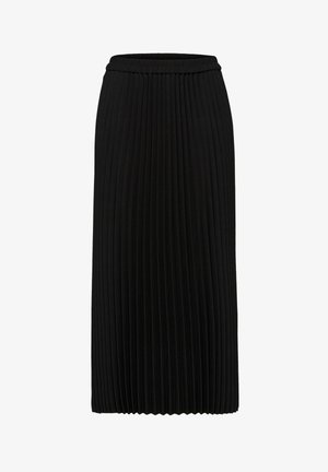 Selected, SLFALEXIS - Plisirana suknja - black