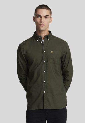 Lyle & Scott PLAIN SHIRT - Shirt - olive