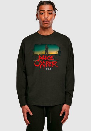 Merchcode ALICE COOPER - BACK ROAD OVERSIZE - Longsleeve - black