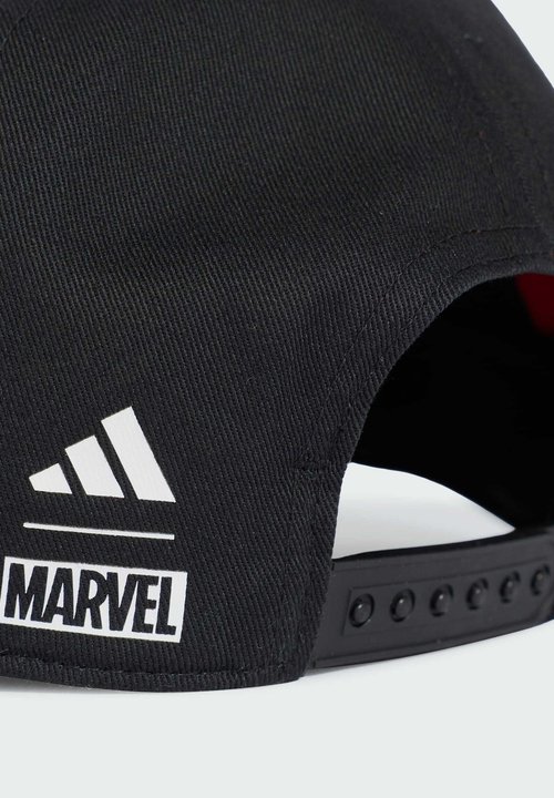adidas MARVEL SPIDER-MAN CAP UNISEX - Cap - black white pure ruby — photo 4