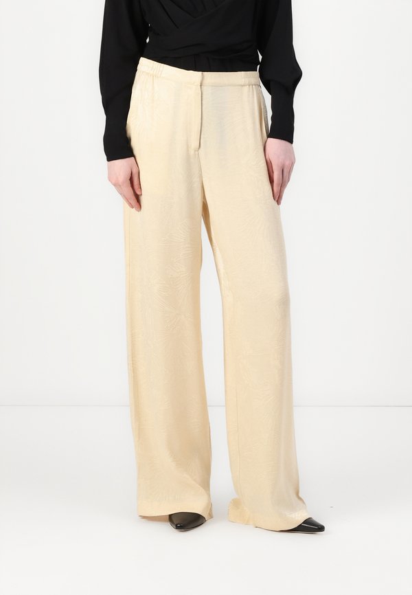 TANJETTA - Trousers - open beige