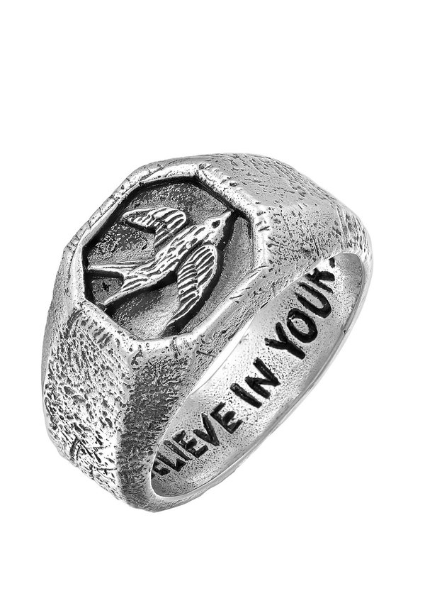SIGNET SWALLOW - Ring - silberfarben