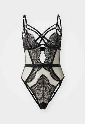 LUSTFUL CROTCHLESS - Body - black