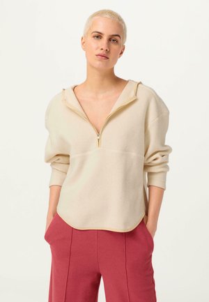 RELAXED - Fleece jumper - natur