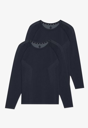 2 PACK - T-shirt à manches longues - black