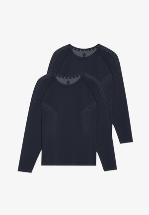 2 PACK - Μπλούζα με μακριά μανίκια - black