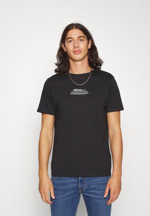 RUSSANO TEE - Triko s potiskem - black