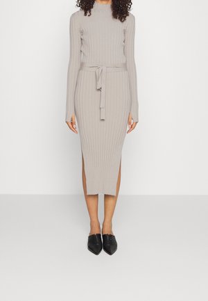 Strickkleid - beige