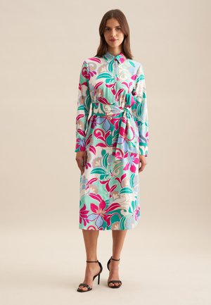 REGULAR - Shirt dress - turquoise