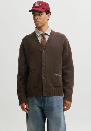 Jack & Jones, JORNORREBRO KNIT CARDIGAN - Gilet - mulch