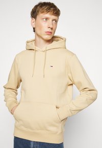Tommy Jeans REGULAR HOODIE UNISEX - Sweatshirt - trench