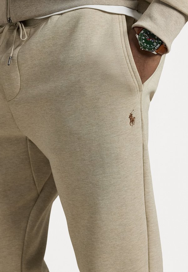 DOUBLE KNIT JOGGER PANT - Tracksuit bottoms - tuscan beige heather4