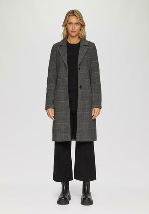 s.Oliver GERUITE VAN EEN MIX - Classic coat - graphit