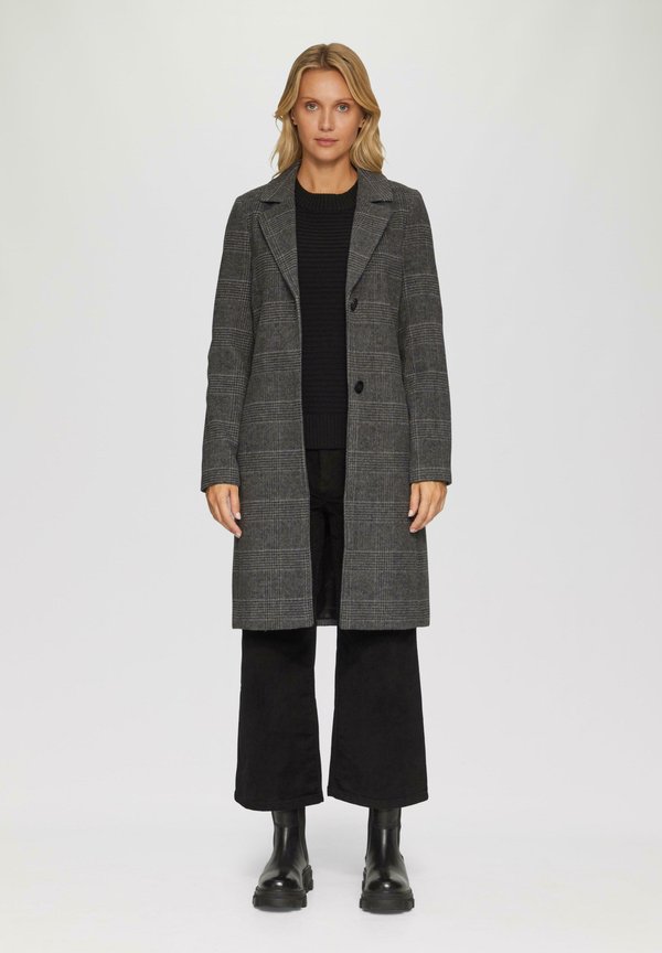 GERUITE VAN EEN MIX - Klassischer Mantel - graphit