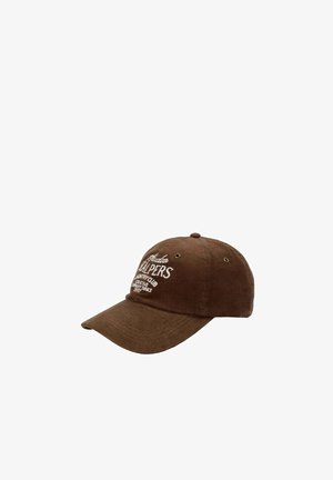 Scalpers, SCALPERS SCCORDUROY CLUB CAP - Gorra - camel