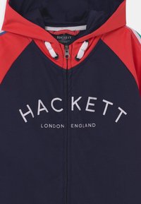 Hackett London Felpa con zip - dark blue