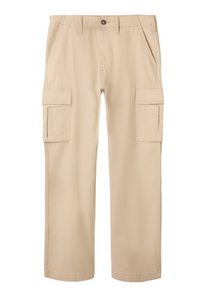 Armijas stila bikses - sand