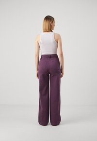 BOSS C TMARLENE D - Jeans relaxed fit - dark purple