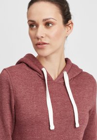 Oxmo OXOLIVE - Mikina s kapucňou - wine red m