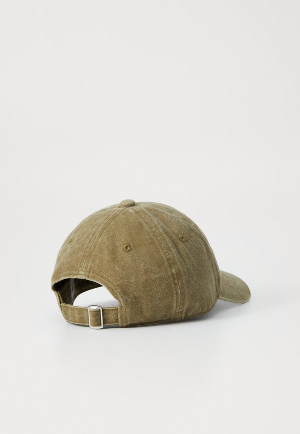 WASHED UNISEX - Cap - olive3