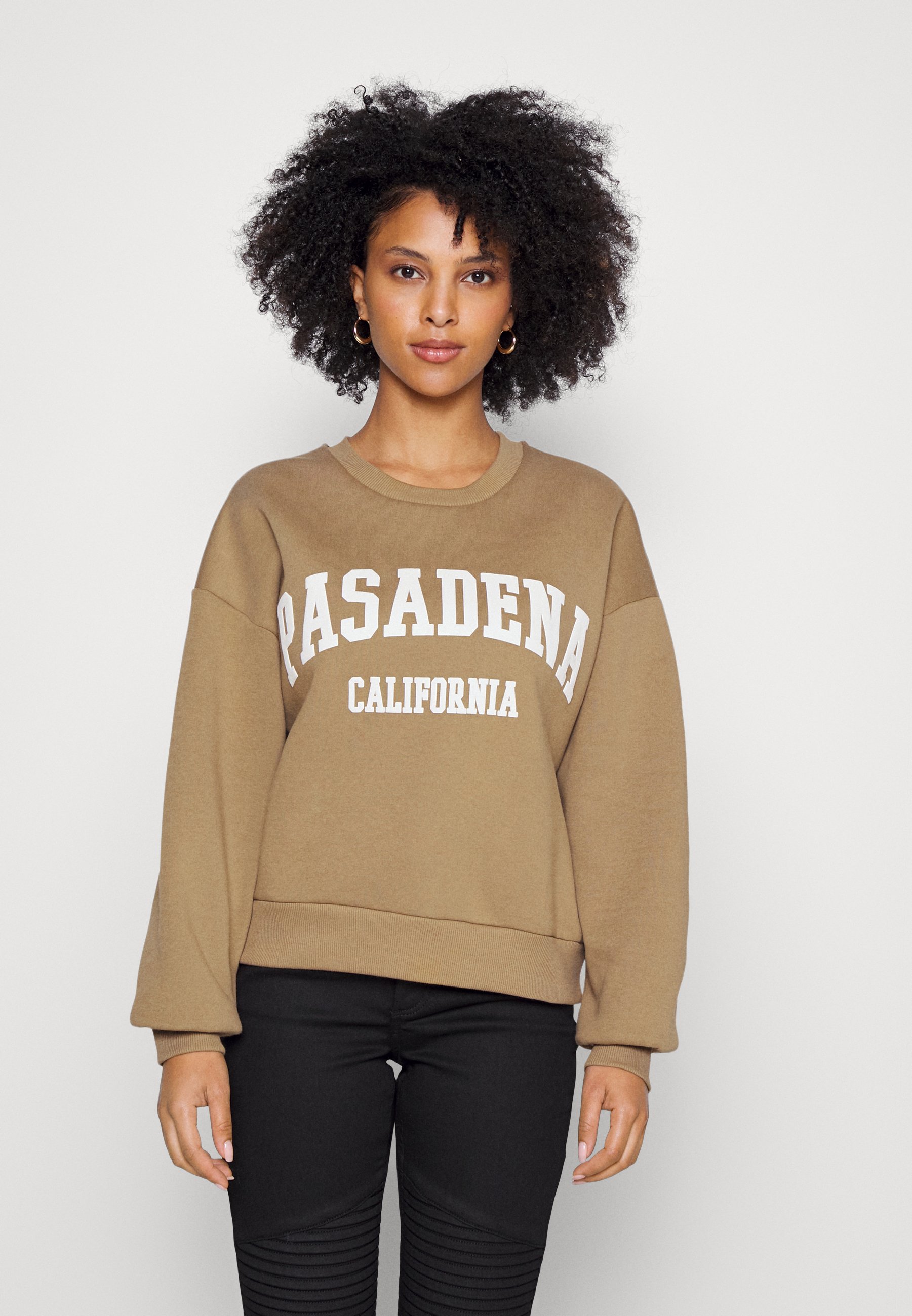 Gina Tricot Petite PRINTED - Sweatshirt - brown/marron - ZALANDO.FR