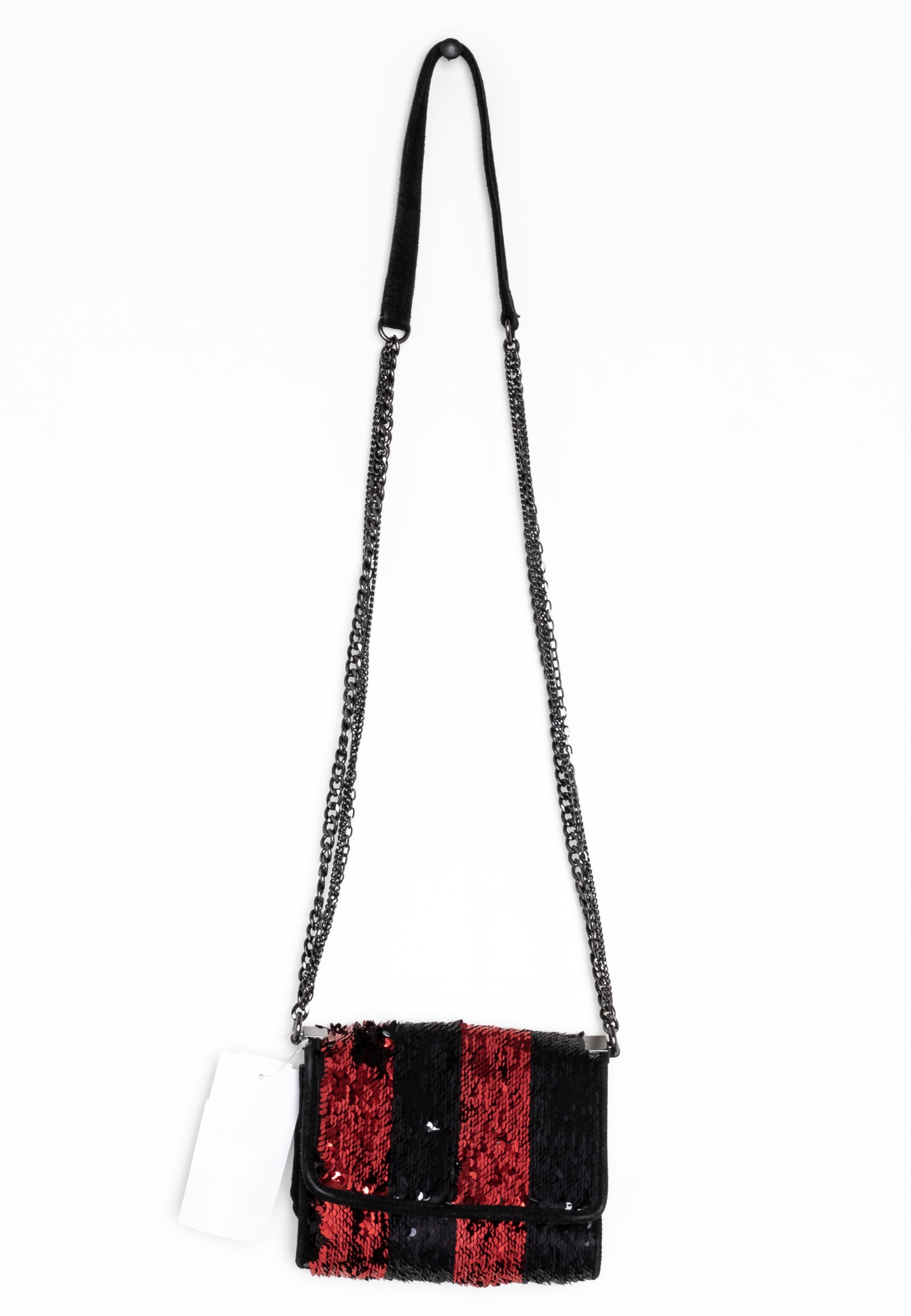 Sac Bandoulière Sac A Main Rouge Et Noir Zara Sac Bandoulière